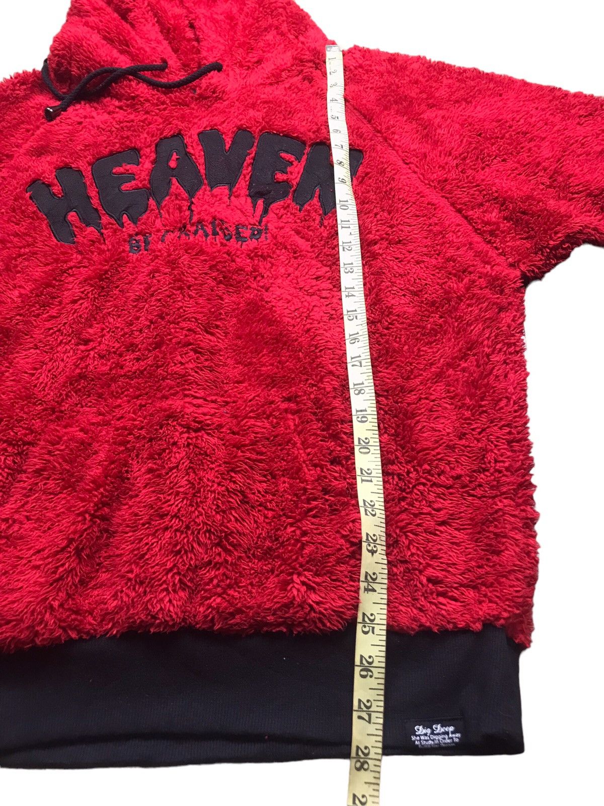 Japanese Brand DEVIL HEAVEN BE PRAISED HOODIES FAUX FUR BY DIG DEEP Size US L / EU 52-54 / 3 - 20 Thumbnail