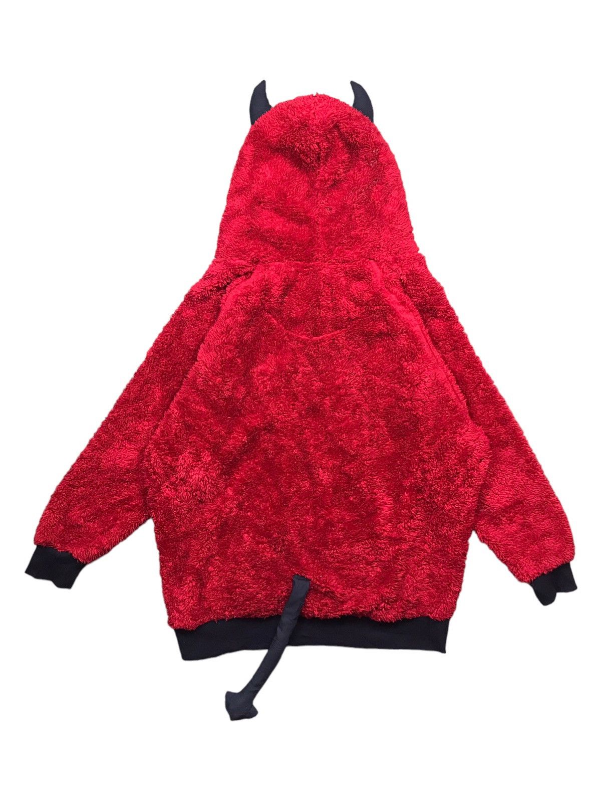 Japanese Brand DEVIL HEAVEN BE PRAISED HOODIES FAUX FUR BY DIG DEEP Size US L / EU 52-54 / 3 - 9 Thumbnail
