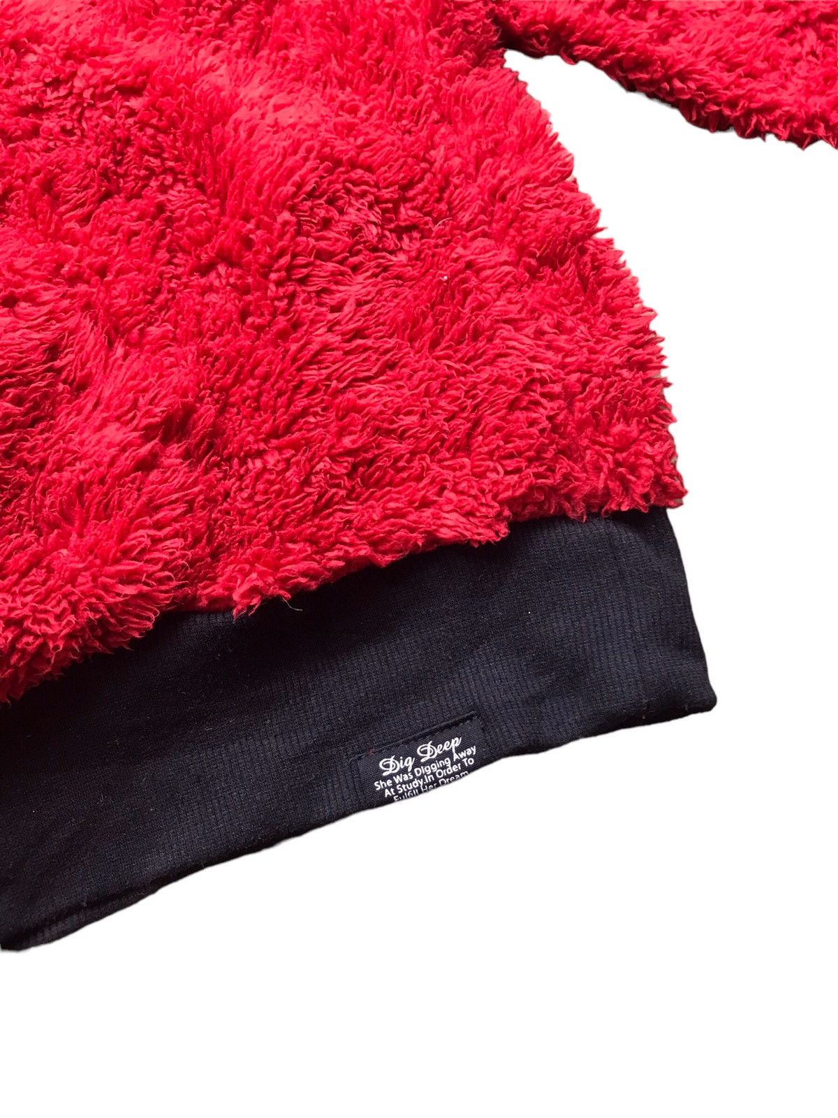 Japanese Brand DEVIL HEAVEN BE PRAISED HOODIES FAUX FUR BY DIG DEEP Size US L / EU 52-54 / 3 - 6 Thumbnail