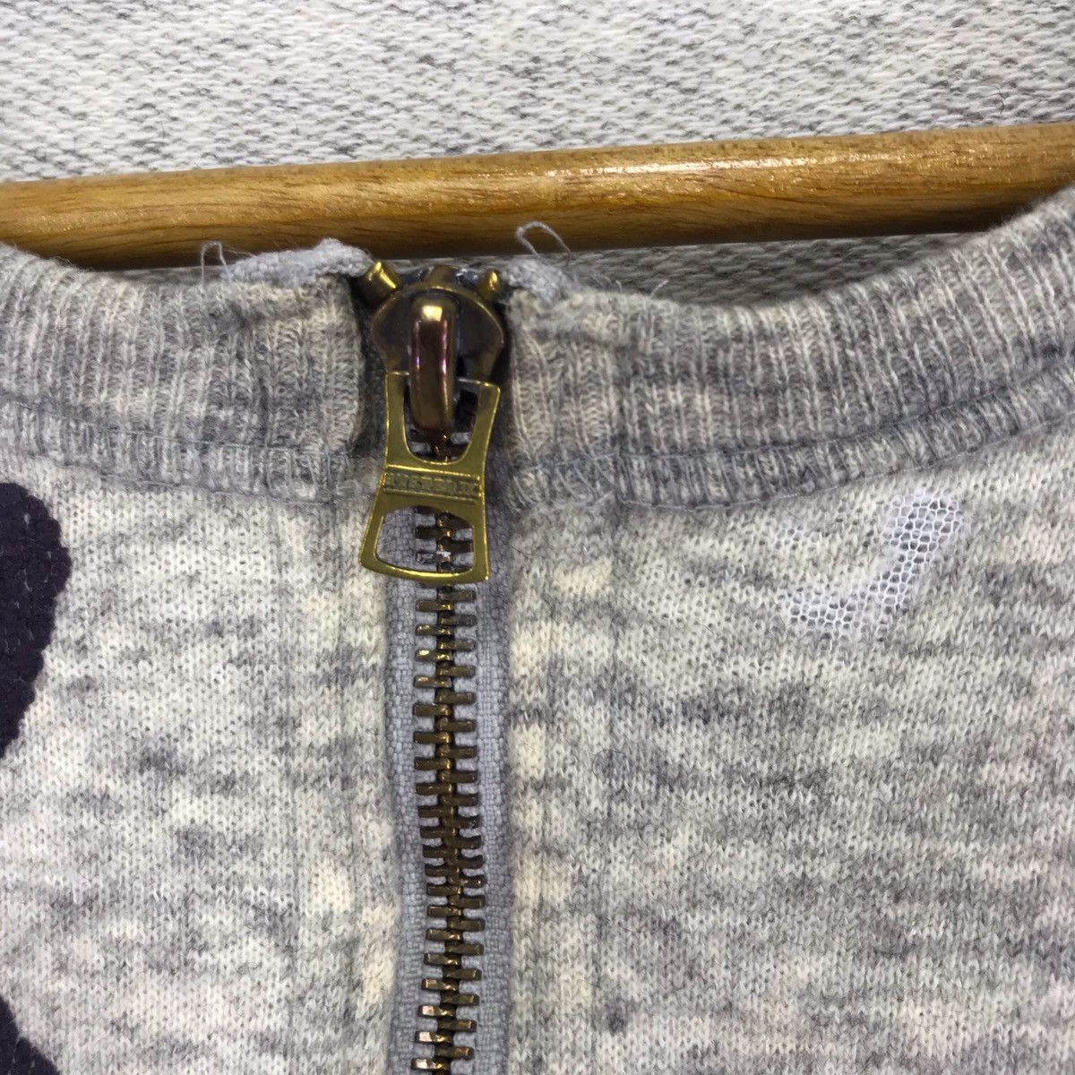 Hysteric Glamour Vintage Hysteric Glamour Distressed Sweatshirt Zipper Size US M / EU 48-50 / 2 - 6 Thumbnail