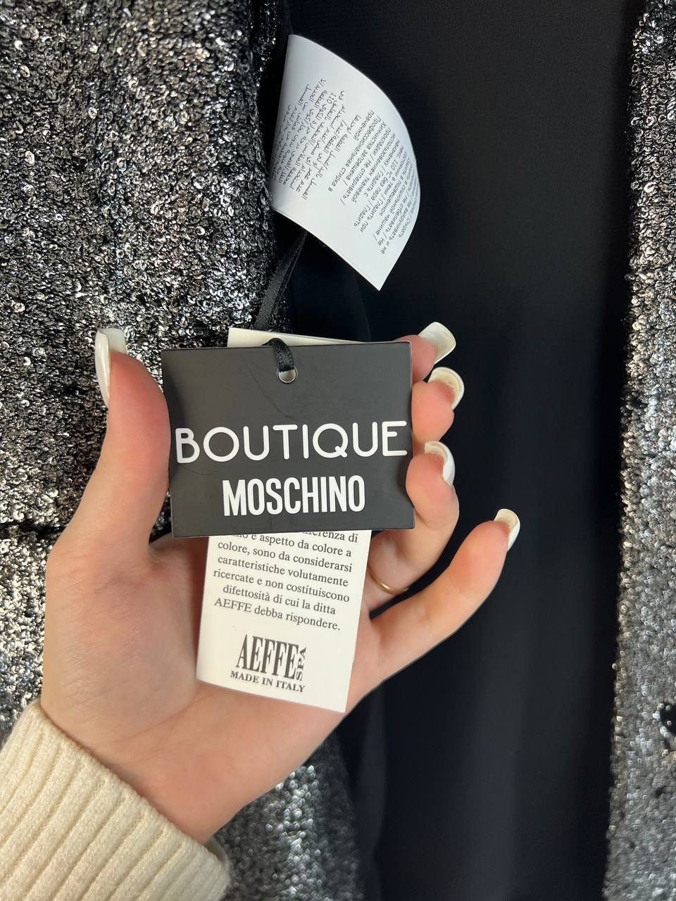 Moschino × Vintage Moschino Boutique luxury coat wmn size L Size L / US 10 / IT 46 - 5 Thumbnail