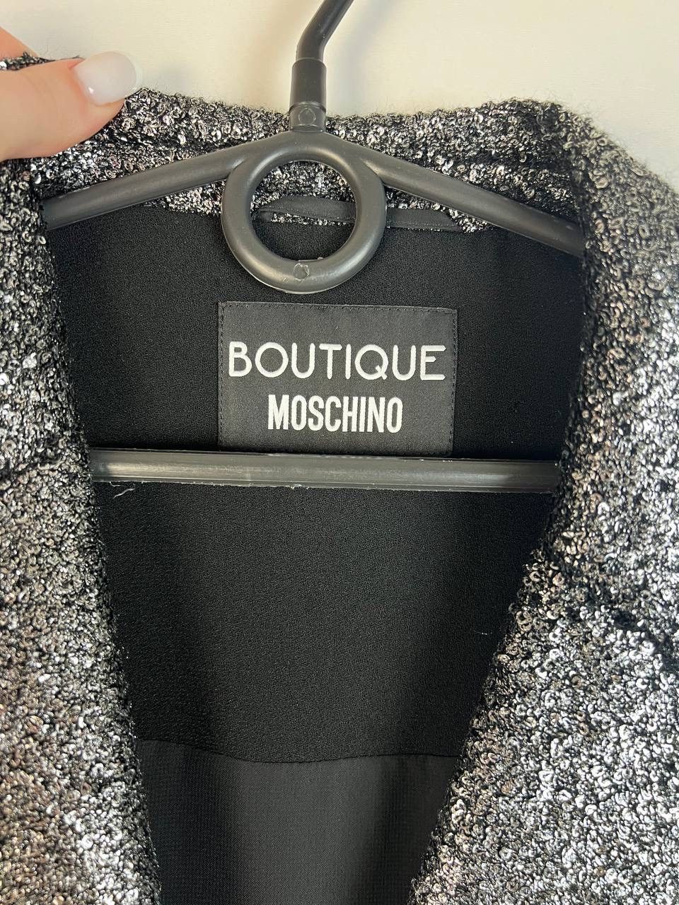 Moschino × Vintage Moschino Boutique luxury coat wmn size L Size L / US 10 / IT 46 - 2 Thumbnail