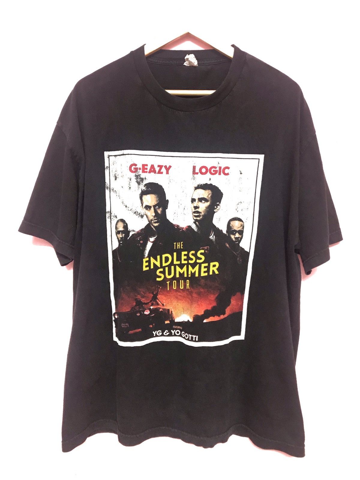Alstyle × Band Tees × Rap Tees G-Eazy Logic Featuring YG & Yo Gotti Tour Size US XL / EU 56 / 4 - 1 Thumbnail