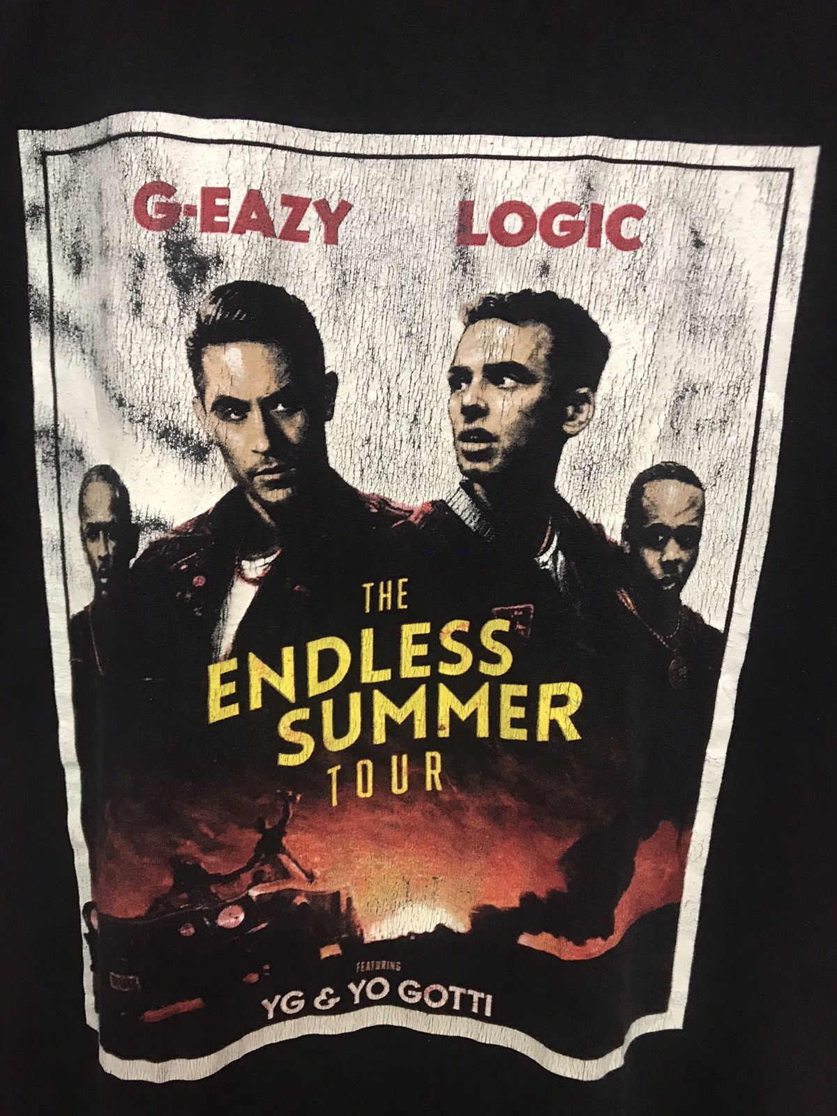 Alstyle × Band Tees × Rap Tees G-Eazy Logic Featuring YG & Yo Gotti Tour Size US XL / EU 56 / 4 - 2 Thumbnail