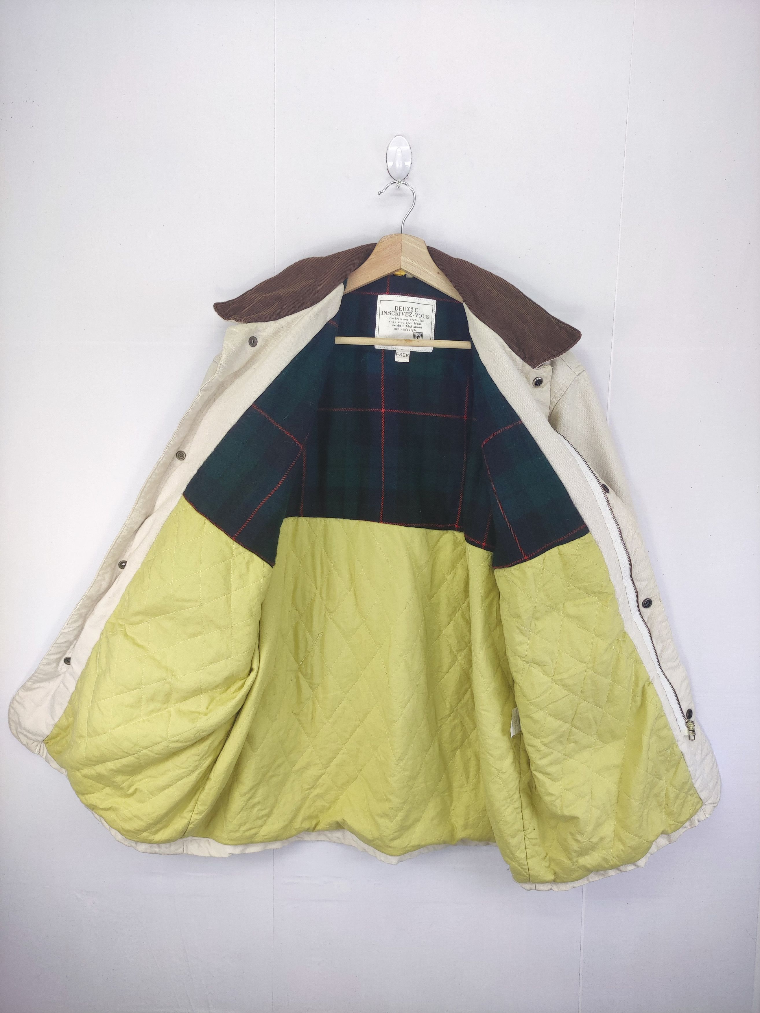 Vintage Vintage Deux2 C Inscrivez-Vous Hunting Jacket Zipper Size US XXL / EU 58 / 5 - 6 Thumbnail
