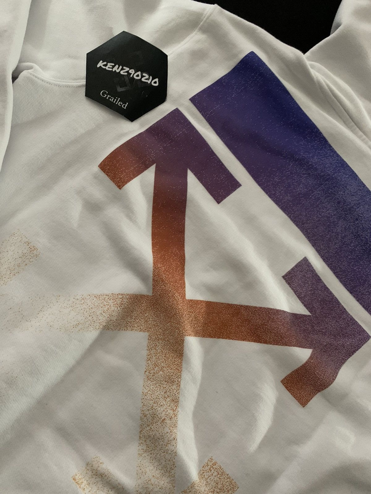 Off-White Off White Degrade Arrow Hoodie Size US S / EU 44-46 / 1 - 2 Thumbnail