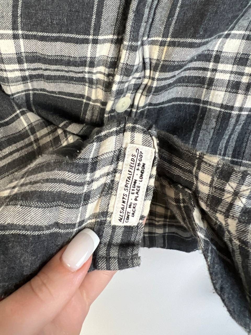 Allsaints Allsaints luxury shirt size M Size US M / EU 48-50 / 2 - 2 Thumbnail