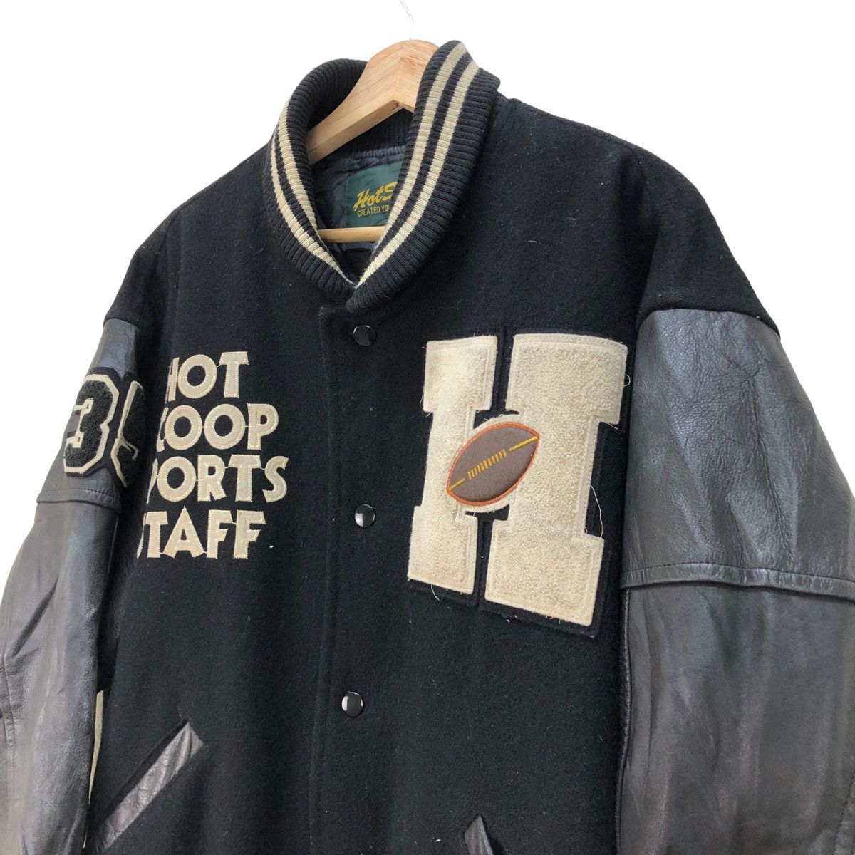 Vintage 🔥Vintage NRL Rugby Varsity Letterman Jacket Size US L / EU 52-54 / 3 - 5 Thumbnail