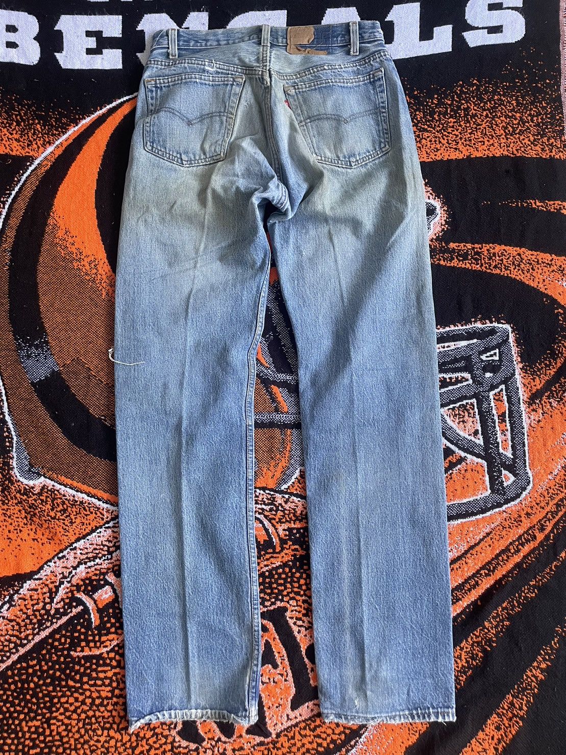 Levi's × Vintage Levi's 501 Blue Jeans Pants Made In USA Size US 33 - 6 Thumbnail