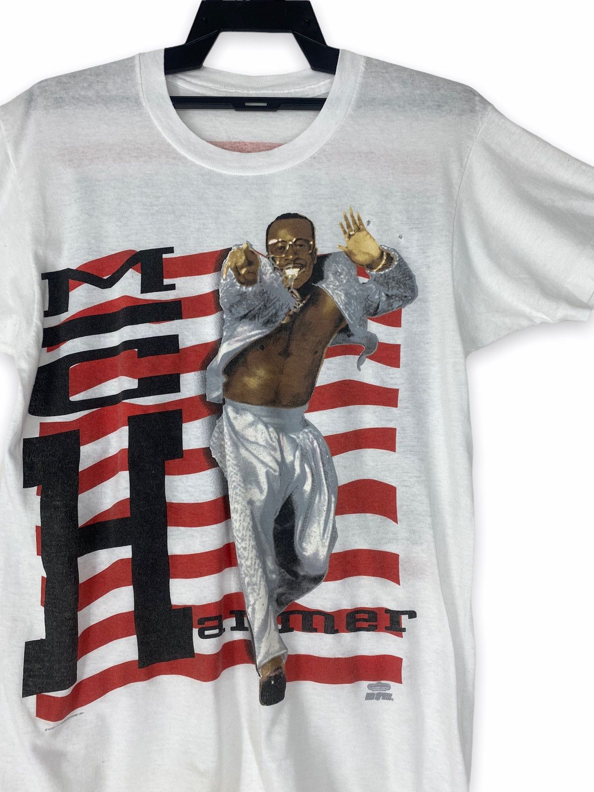 MC HAMMER '91 TOUR LONG SLEEVE T-Shirt 🔥🔥🔥 Super Rare MC