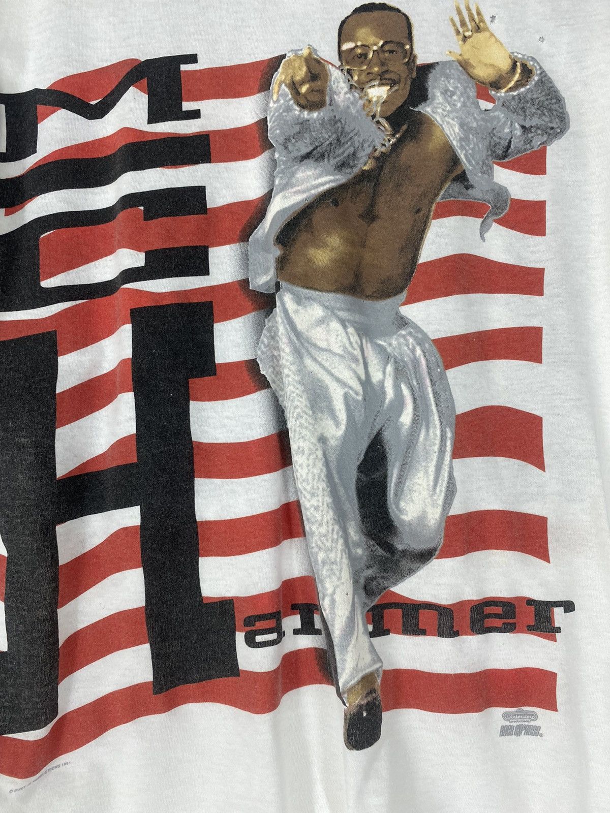Rap Tees Vintage rare 1991 Mc Hammer Size US M / EU 48-50 / 2 - 3 Thumbnail