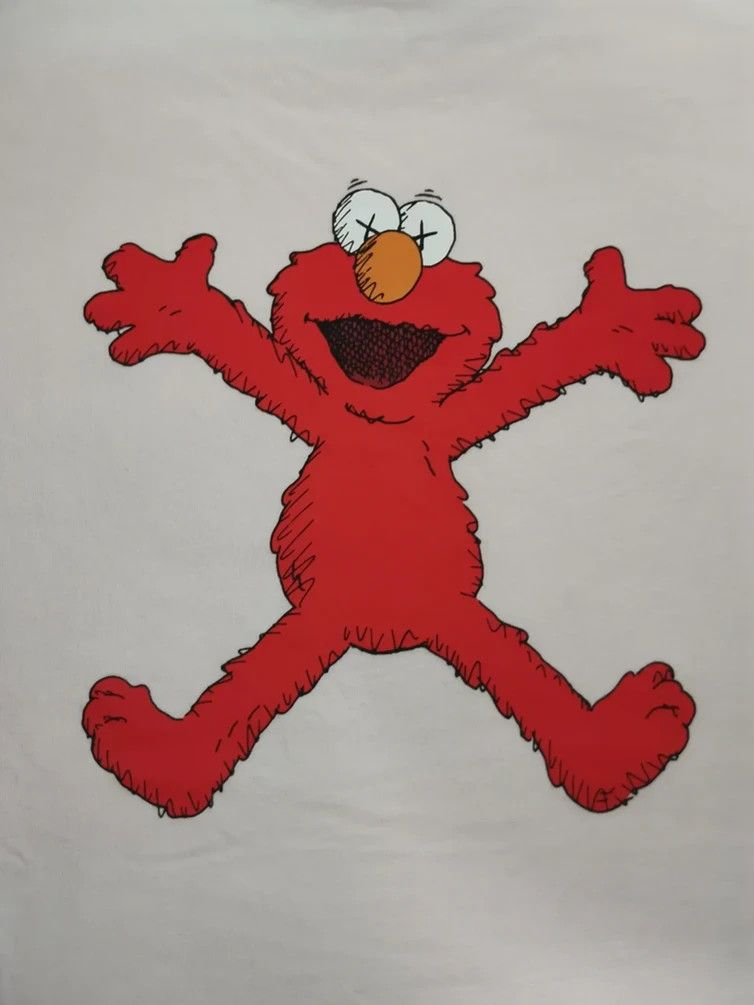 Kaws Kaws Sesame Street OriginalFake Japan Tee Designer Size US S / EU 44-46 / 1 - 1 Thumbnail
