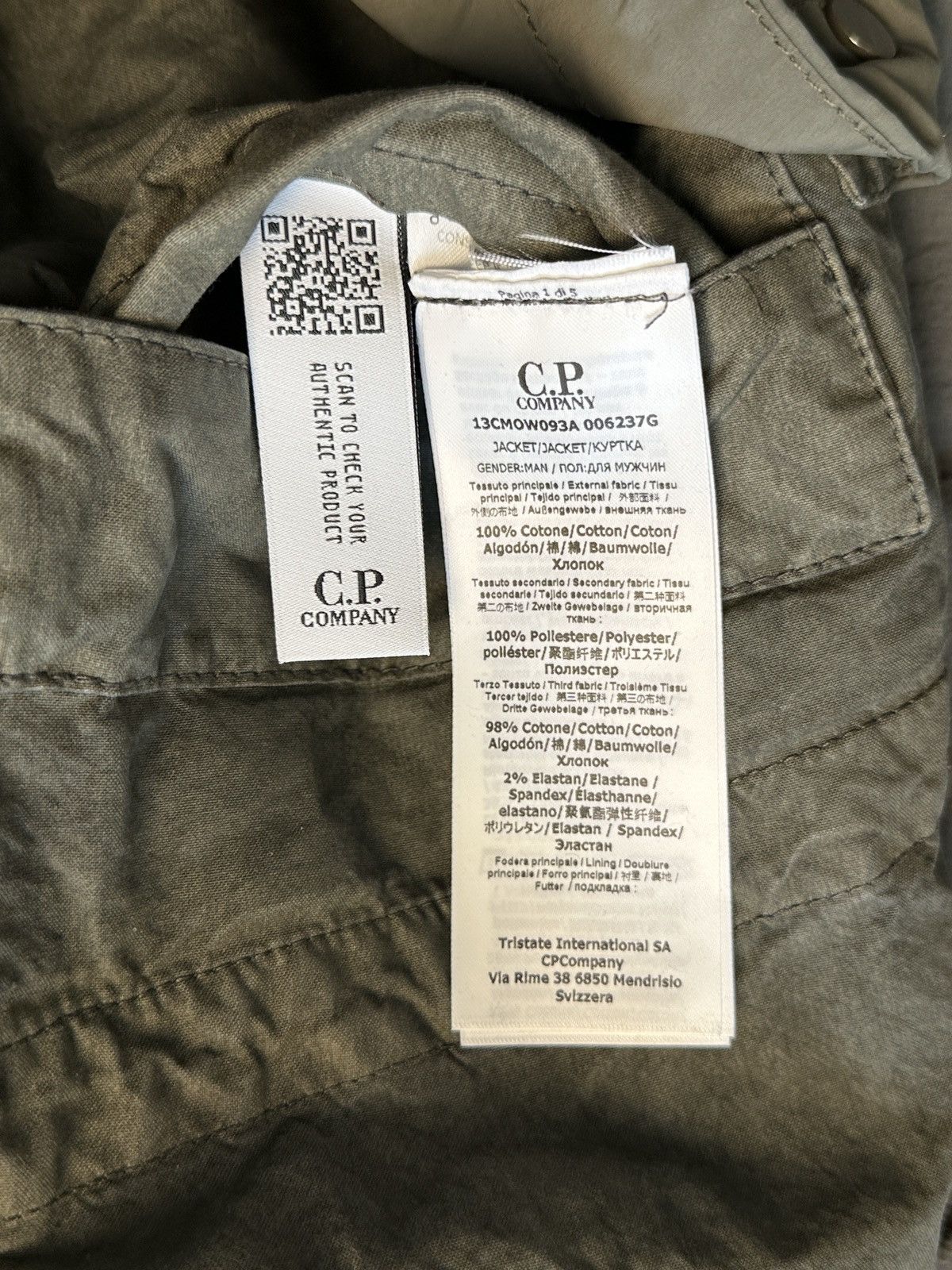 C.P. Company C.P. Company Lens-hood Cargo-pocket Jacket Size US L / EU 52-54 / 3 - 15 Thumbnail