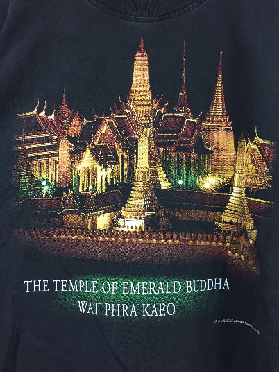 Buddha to Buddha Joligolf The Temple of Emerald Buddha Photo Print Art Tee Size US XL / EU 56 / 4 - 4 Thumbnail