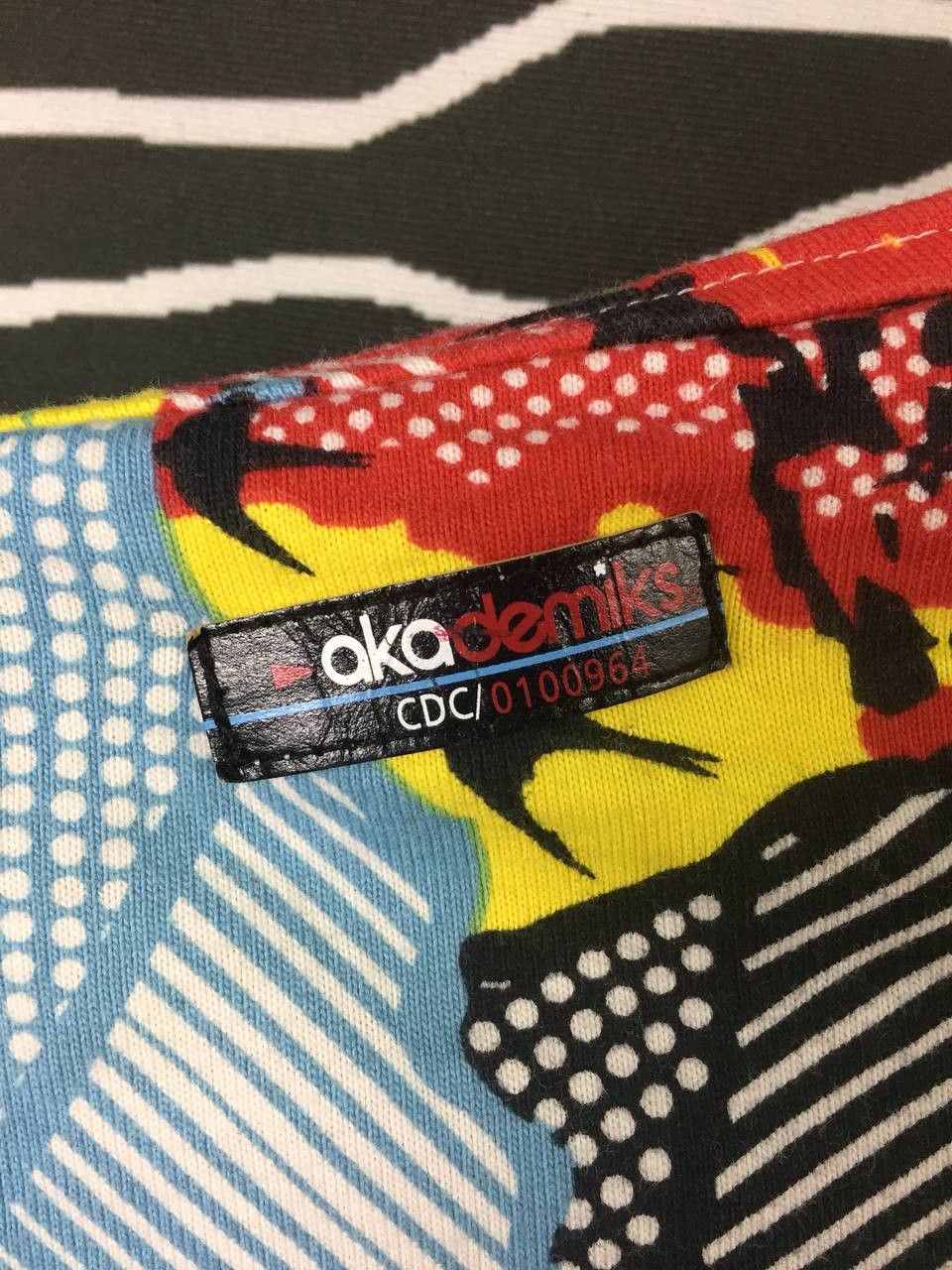 Akademiks Akademiks All Over Print Color Block Oversize Polo Tee Size US XXL / EU 58 / 5 - 4 Thumbnail
