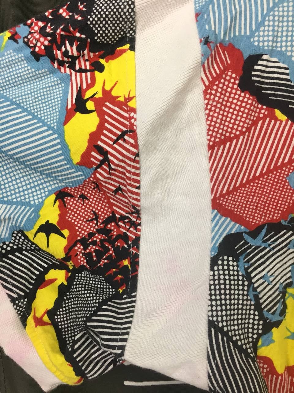 Akademiks Akademiks All Over Print Color Block Oversize Polo Tee Size US XXL / EU 58 / 5 - 14 Thumbnail