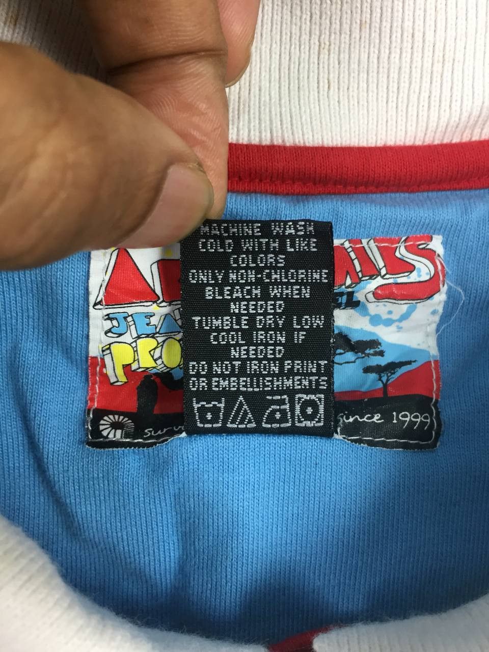 Akademiks Akademiks All Over Print Color Block Oversize Polo Tee Size US XXL / EU 58 / 5 - 10 Thumbnail
