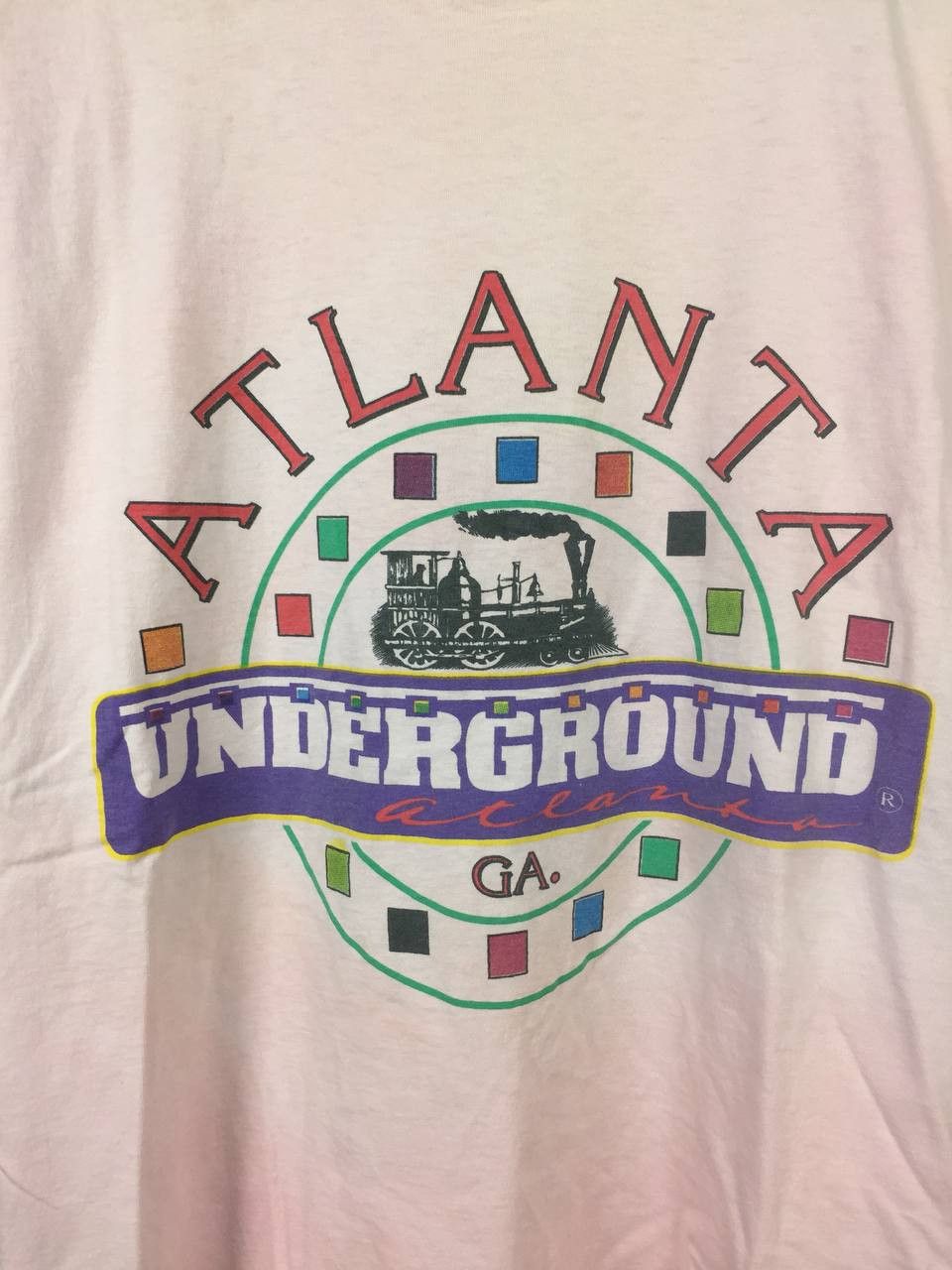 Vintage 90s Anvil Atalanta Georgia Underground Graphic Tee Size US XXL / EU 58 / 5 - 3 Thumbnail