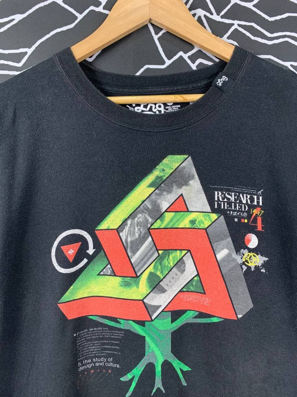 LRG Vtg LRG Lifted Research Group Streetwear Skate Graphic Tees Size US XXL / EU 58 / 5 - 3 Thumbnail