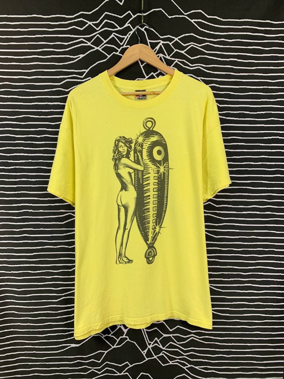 Vintage Vtg Y2K 00s Fishing Tackles Sexy Woman Graphic Tee | Grailed