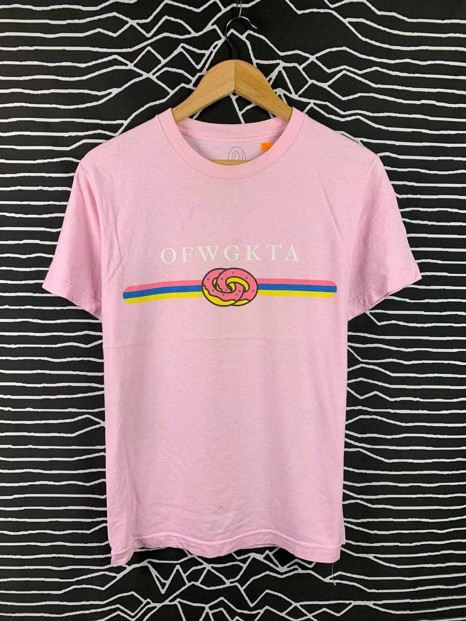 image of Odd Future Ofwgkta Gucci Parody Streetwear Tee in Pink, Men's (Size Small)