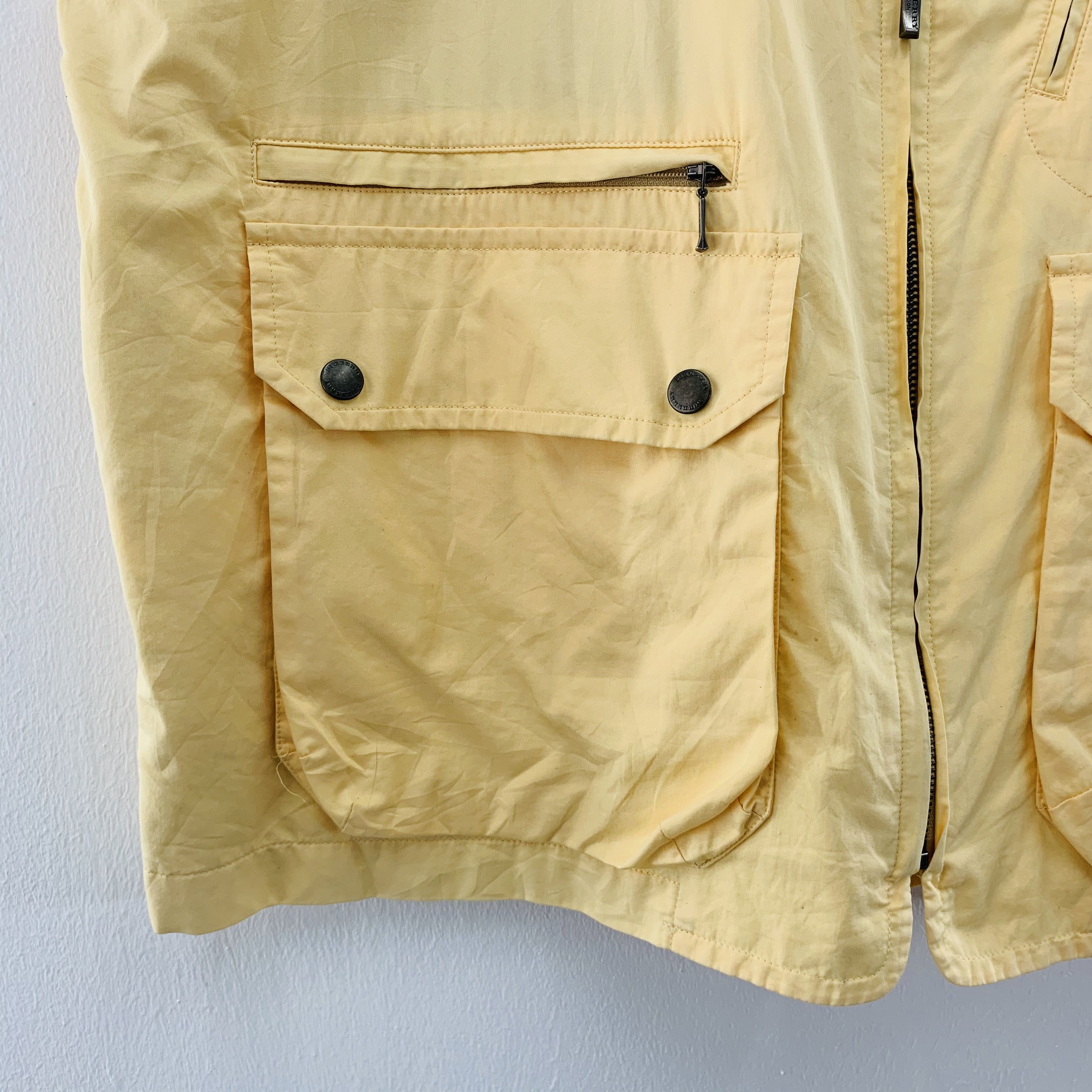 Burberry × Vintage Vintage Burberry Tactical Vest Fishing Vest Sportswear Size US L / EU 52-54 / 3 - 4 Thumbnail