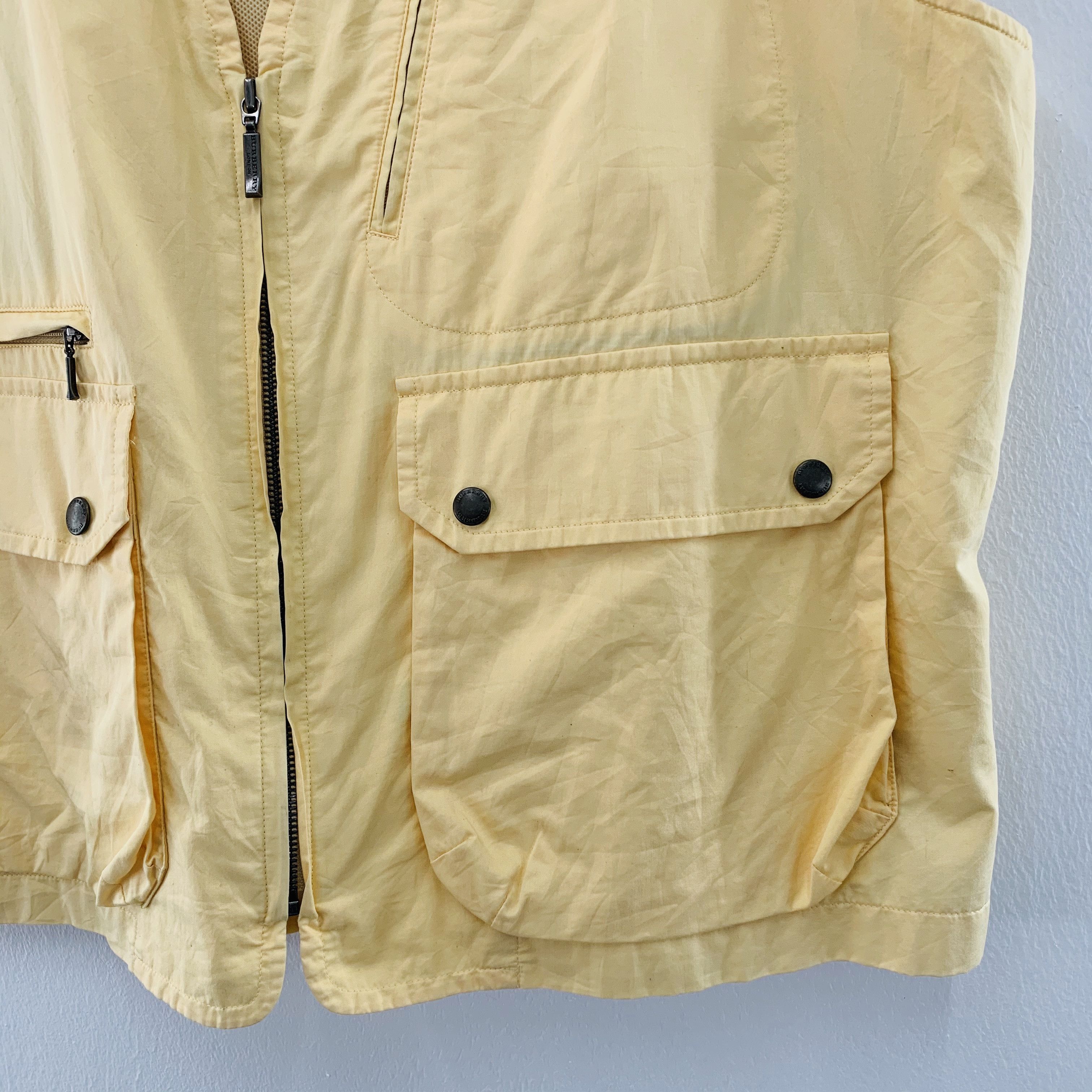 Burberry × Vintage Vintage Burberry Tactical Vest Fishing Vest Sportswear Size US L / EU 52-54 / 3 - 5 Thumbnail