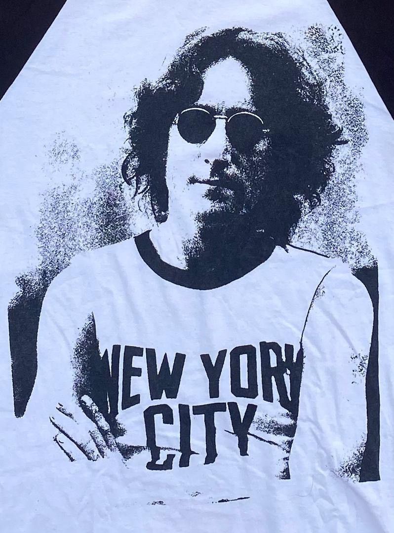 Vintage Vintage Tee D - 14 John Lennon The Beatles Size US M / EU 48-50 / 2 - 2 Thumbnail