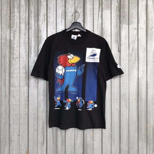 Vintage *🔥Vintage FRANCE 98 FIFA WORLD CUP Size US M / EU 48-50 / 2 - 1 Thumbnail