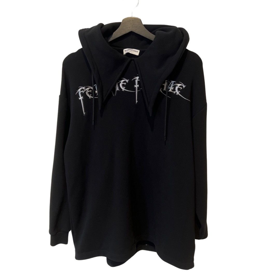 Balenciaga BALENCIAGA FEMME FATALE SCARF HOODIE Size US S / EU 44-46 / 1 - 4 Thumbnail