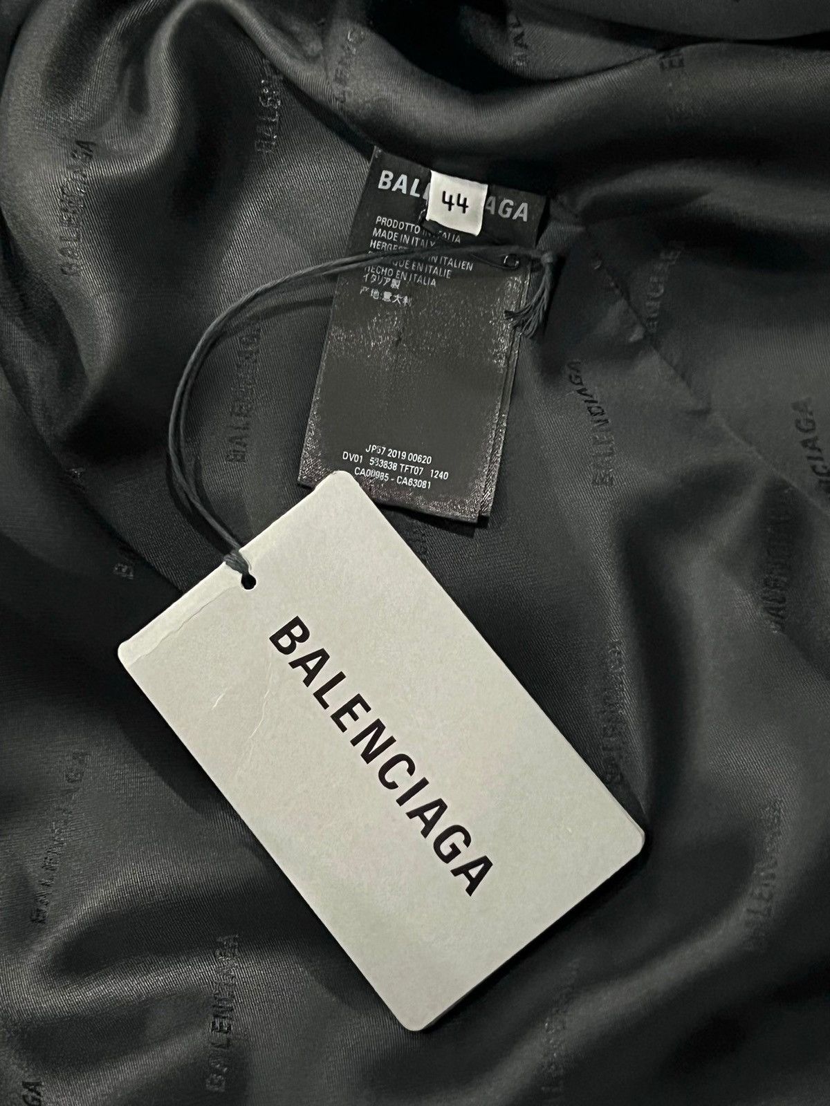 Balenciaga BNWT FALL19 BALENCIAGA TAILORED JACKET Size US S / EU 44-46 / 1 - 14 Thumbnail