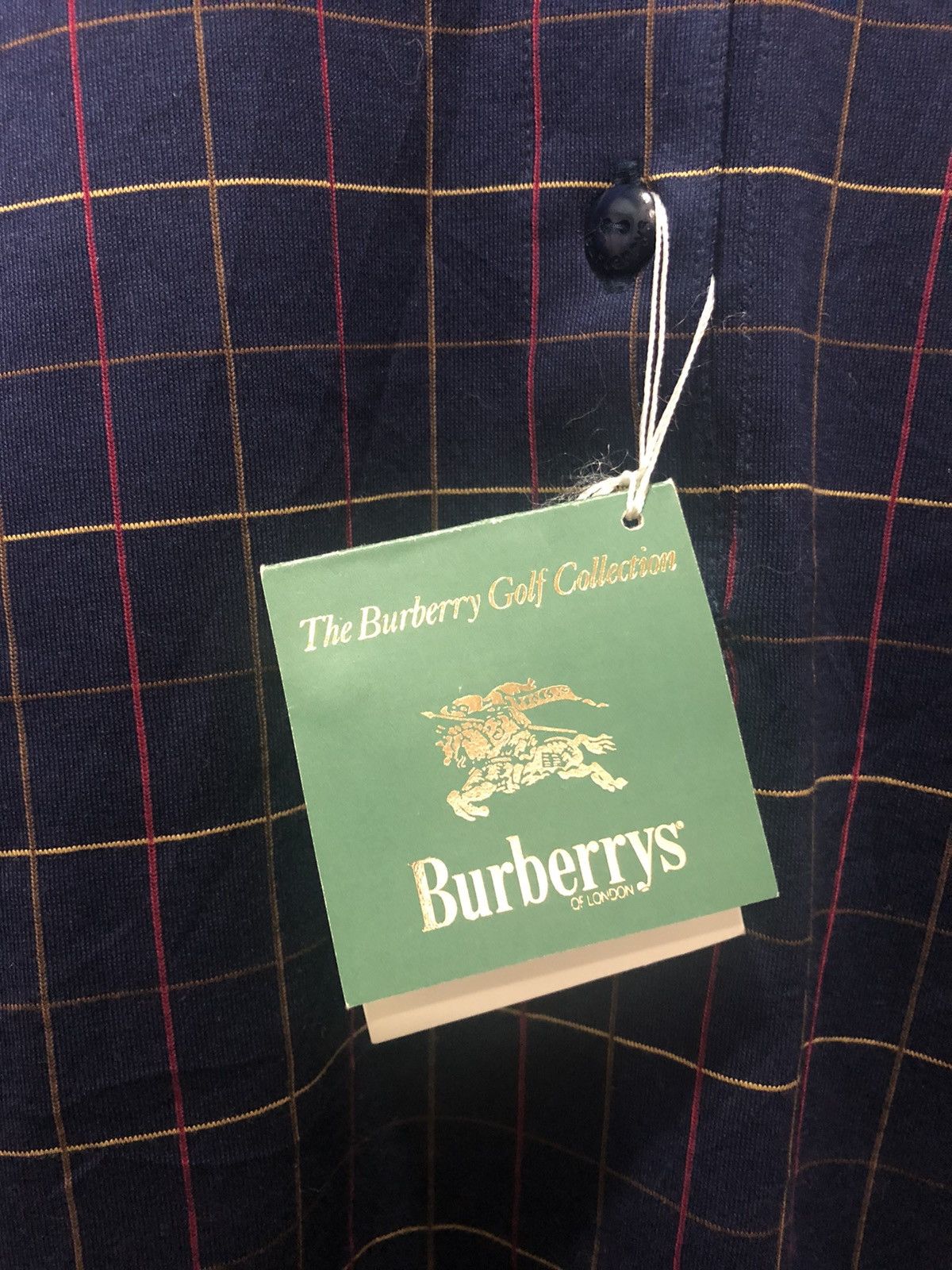 Burberry Burberrys polo long sleeve Size US M / EU 48-50 / 2 - 2 Thumbnail