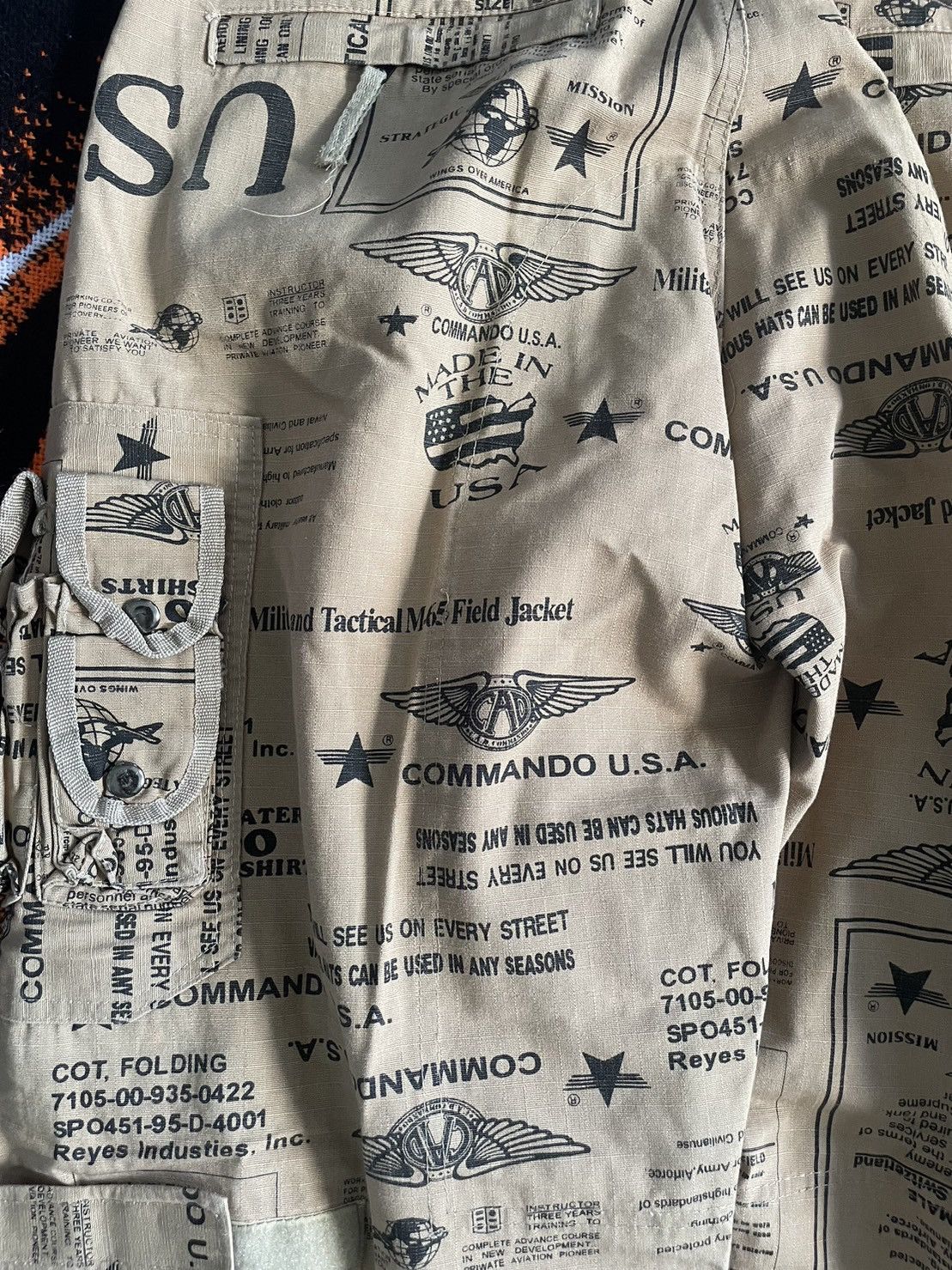 Other AOP military cargo pants Commando USA Size US 32 / EU 48 - 6 Thumbnail
