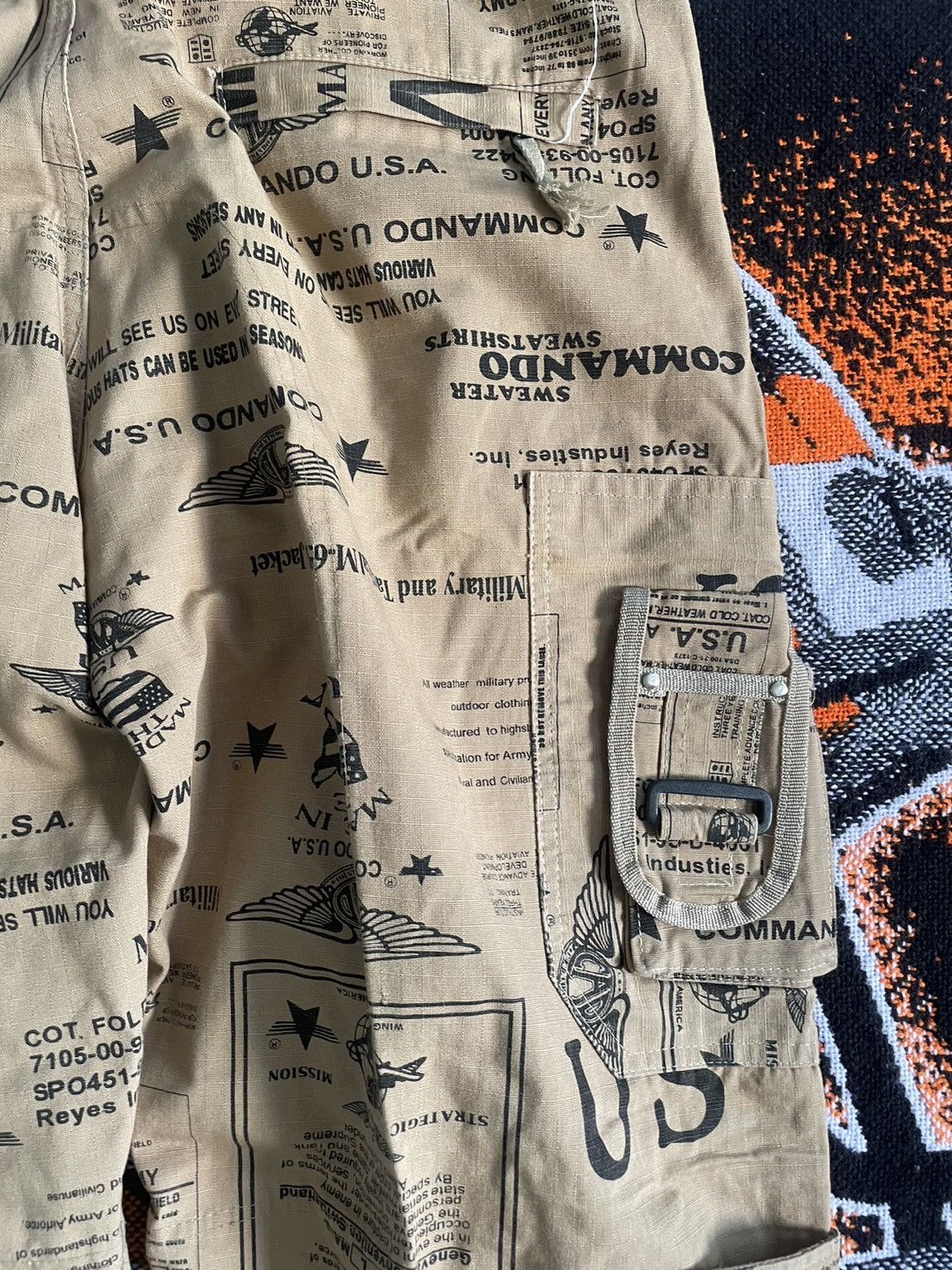 Other AOP military cargo pants Commando USA Size US 32 / EU 48 - 7 Thumbnail