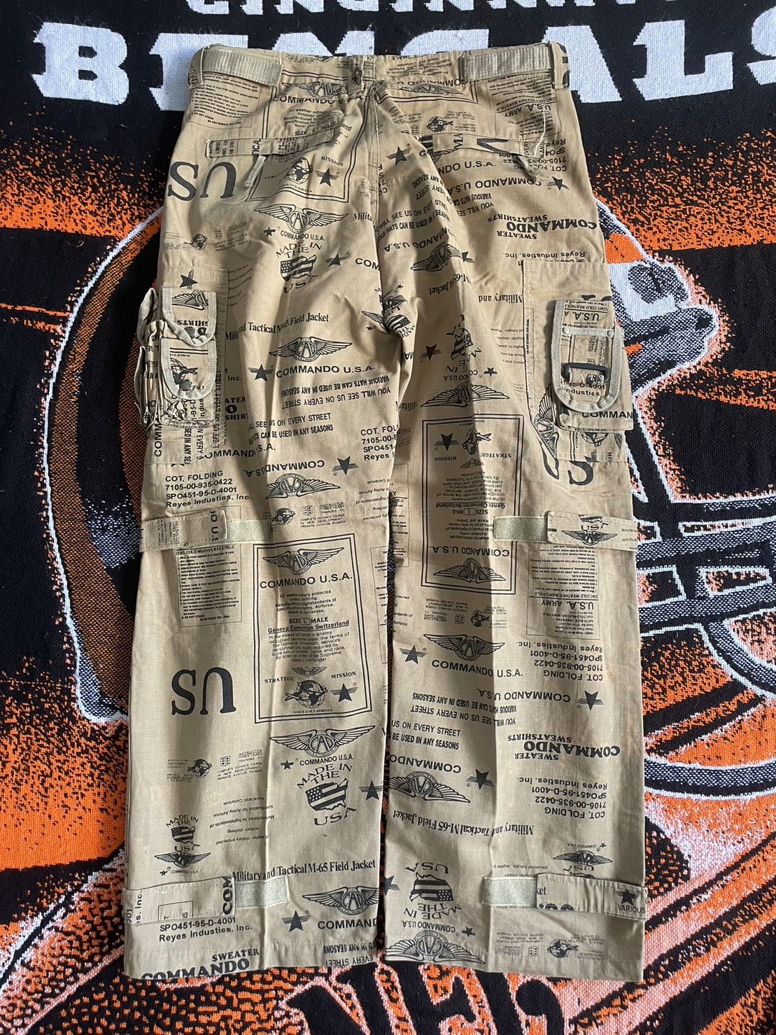 Other AOP military cargo pants Commando USA Size US 32 / EU 48 - 5 Thumbnail