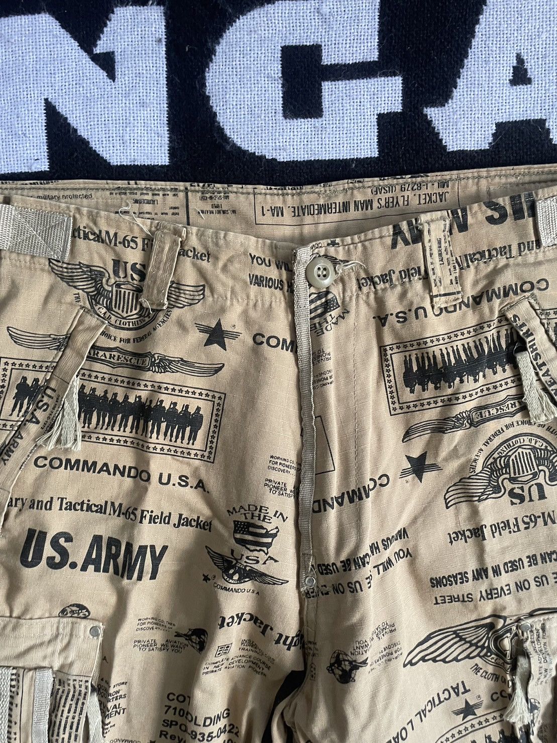 Other AOP military cargo pants Commando USA Size US 32 / EU 48 - 4 Thumbnail