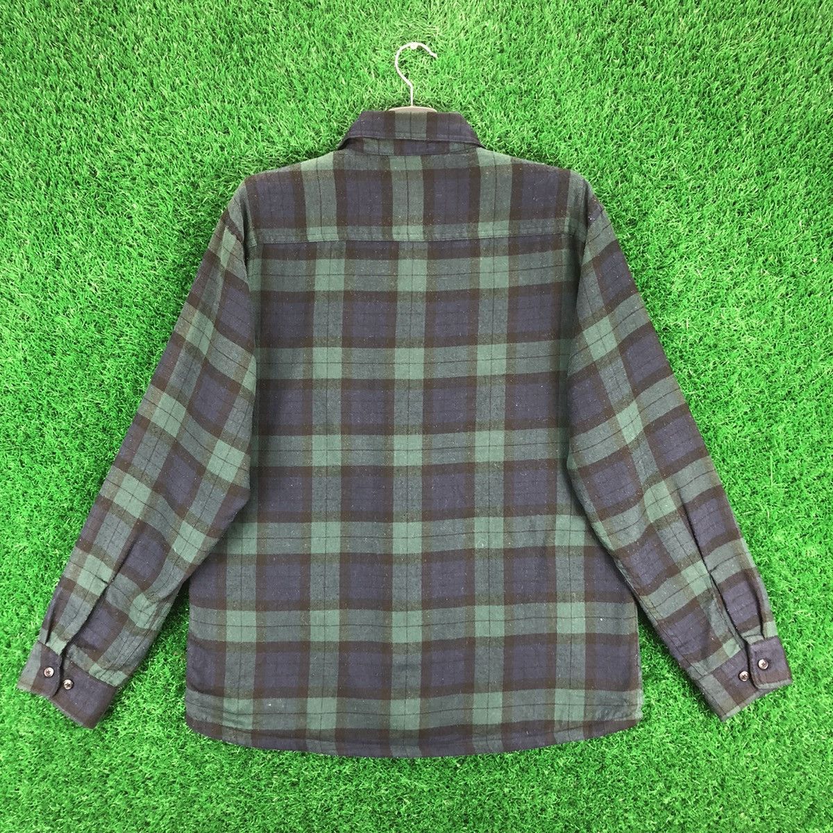 Flannel × Japanese Brand Clothes Truck Flannel Checkered Double Pocket Size US L / EU 52-54 / 3 - 4 Thumbnail