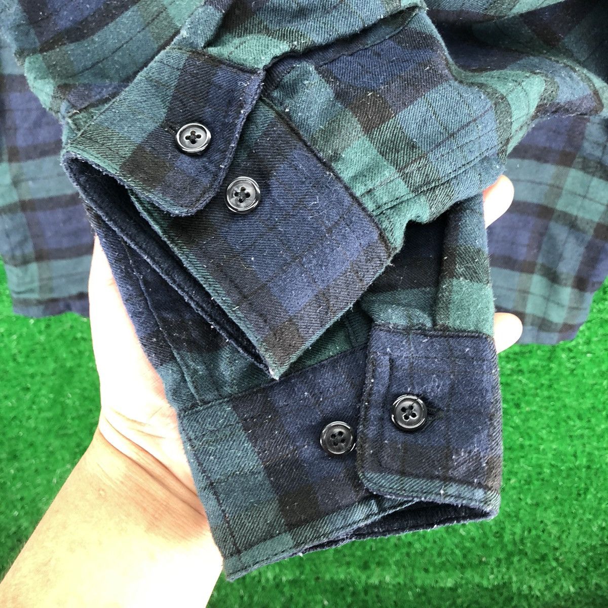 Flannel × Japanese Brand Clothes Truck Flannel Checkered Double Pocket Size US L / EU 52-54 / 3 - 9 Thumbnail