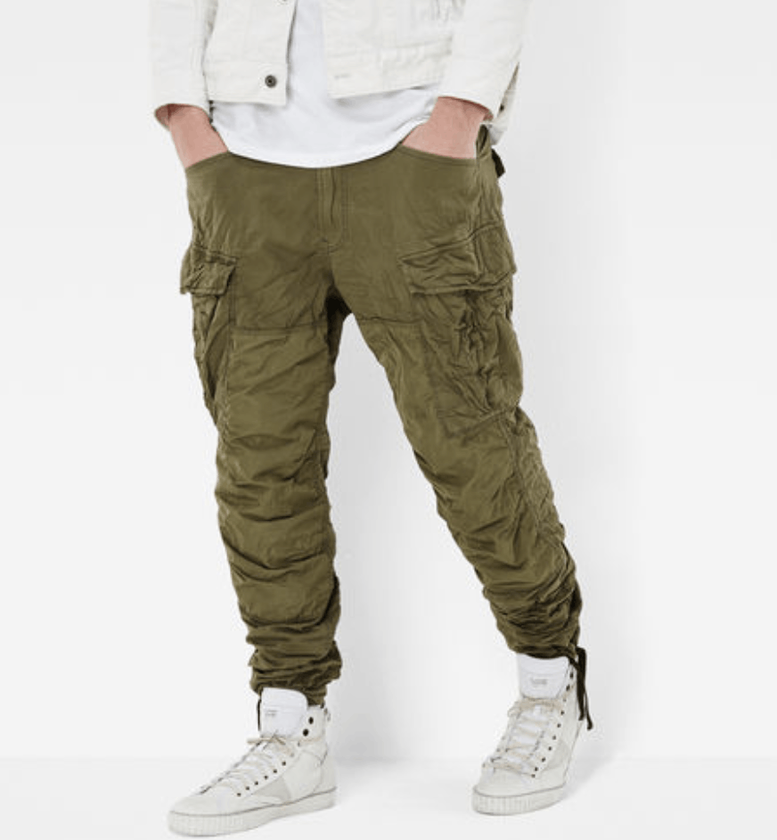 G-Star G-STAR Rovic Loose Mix Sage Cargo Pants Trousers Size US 29 - 1 Thumbnail