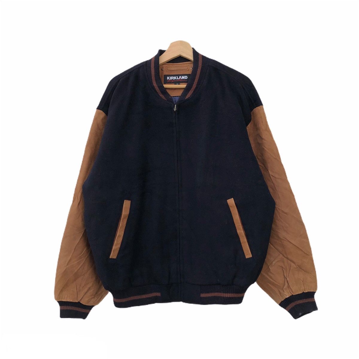 Vintage KIRKLAND SIGNATURE VINTAGE VARSITY JACKET Size US S / EU 44-46 / 1 - 1 Thumbnail