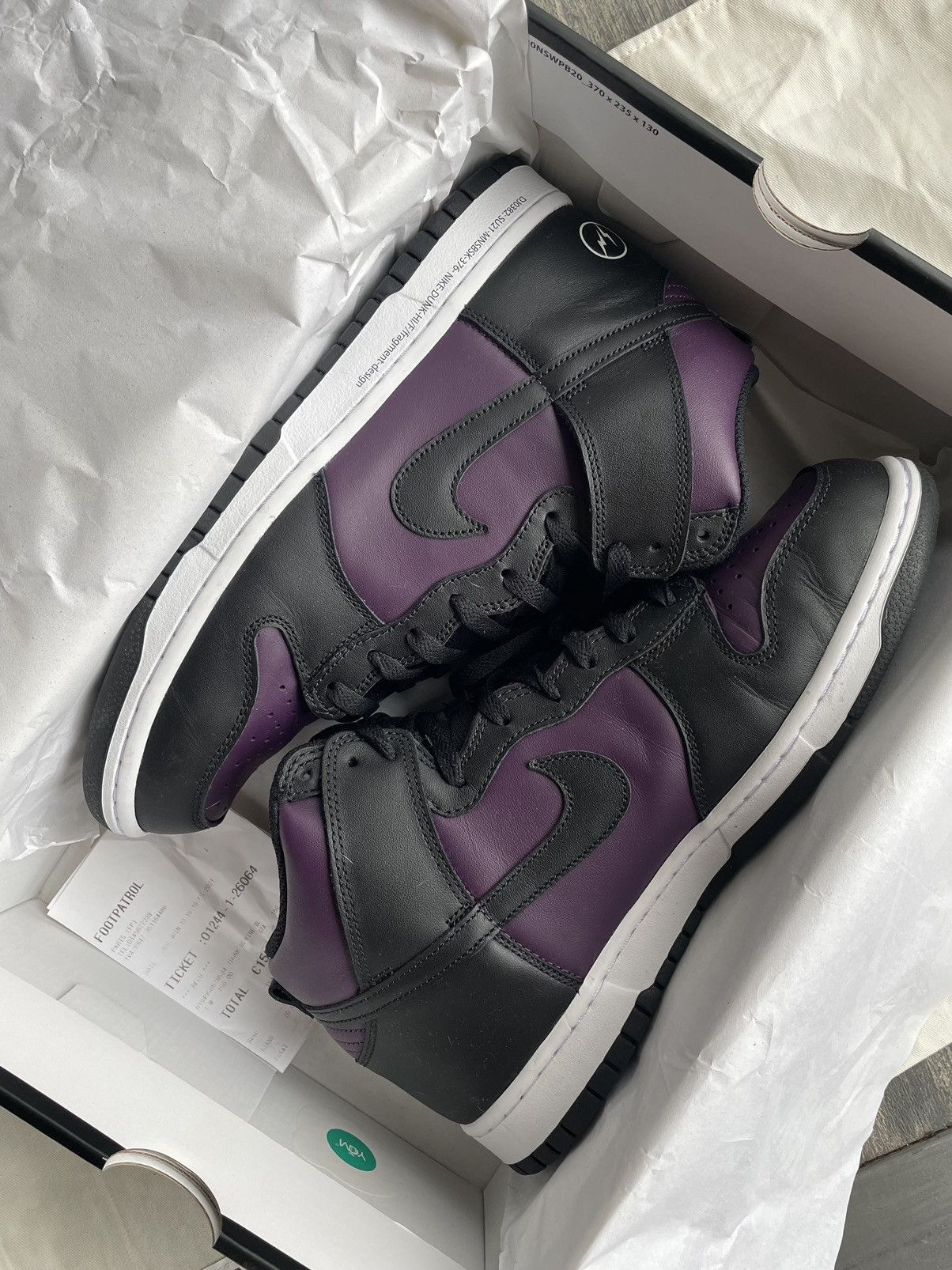 Nike Nike Dunk Hi fragment Size US 11 / EU 44 - 2 Thumbnail