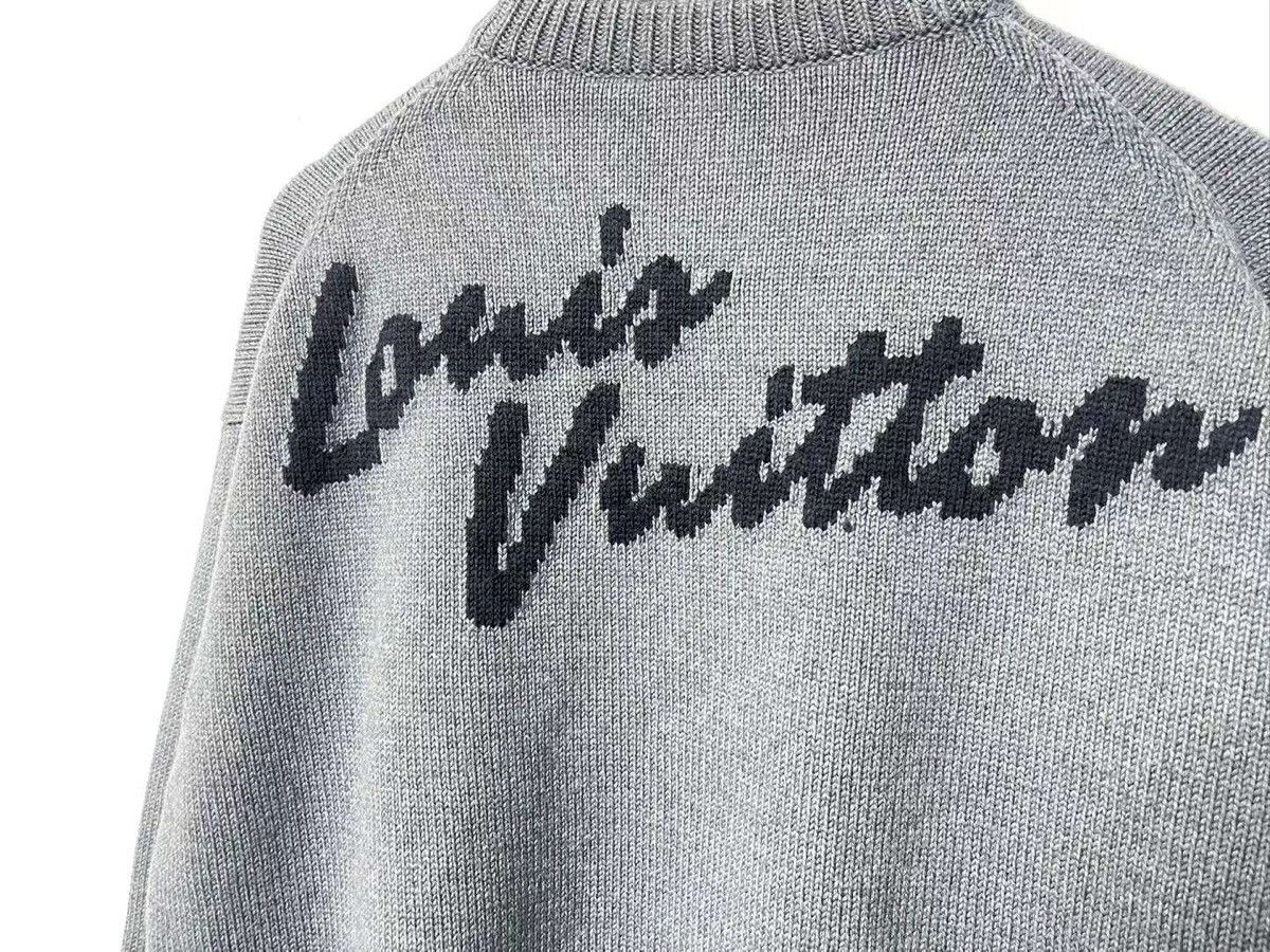 Louis Vuitton × Virgil Abloh FW19 crystal earth sweater Size US XL / EU 56 / 4 - 5 Thumbnail