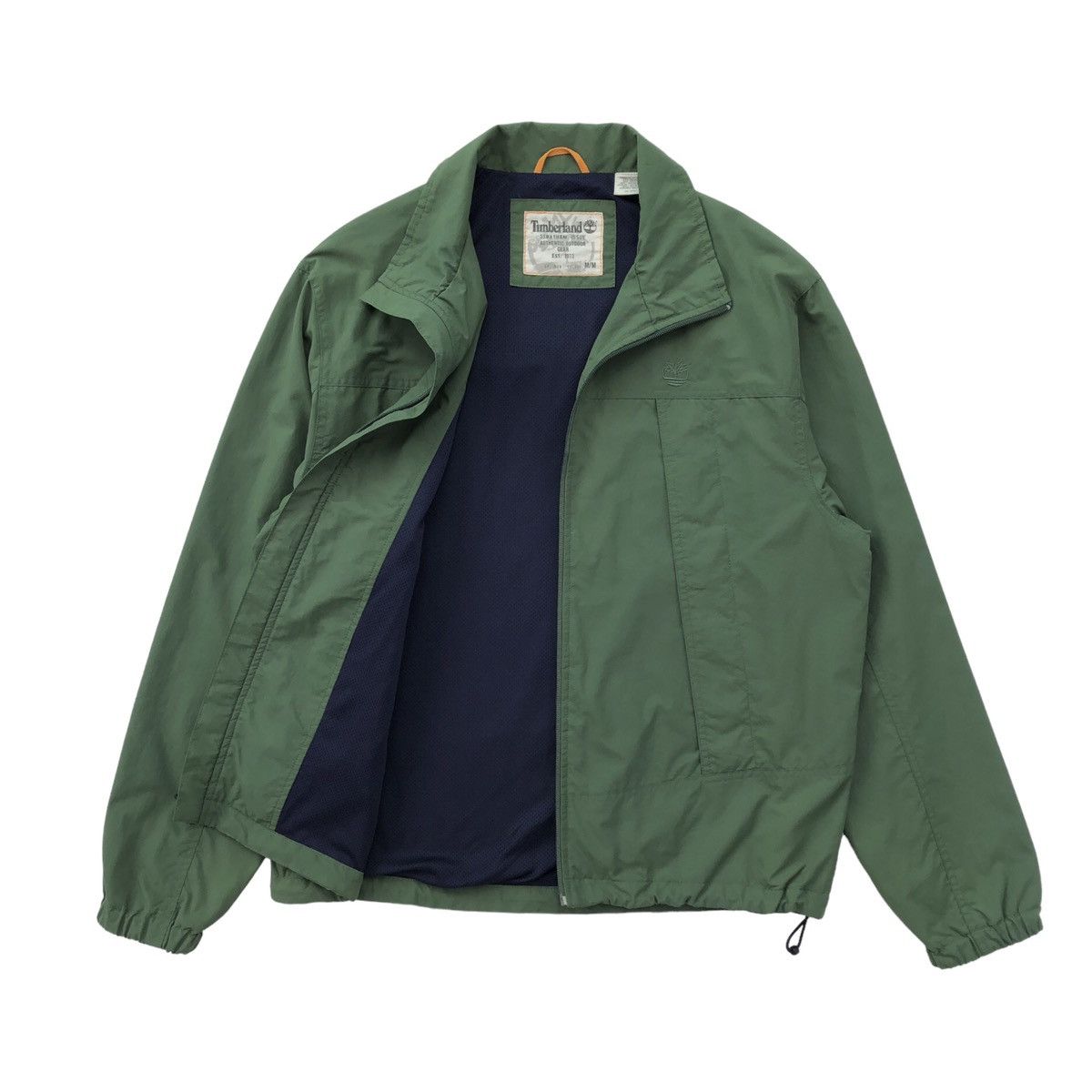 Timberland Vintage Timberland Men's Green Windbreaker Fall 2007 Size US M / EU 48-50 / 2 - 2 Thumbnail