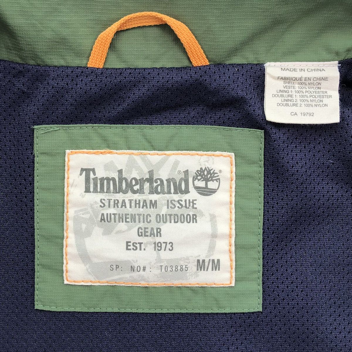 Timberland Vintage Timberland Men's Green Windbreaker Fall 2007 Size US M / EU 48-50 / 2 - 11 Thumbnail