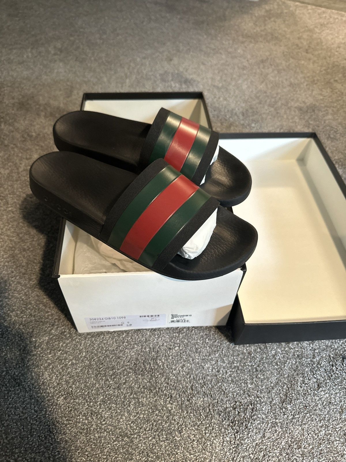 Gucci slides on online clearance