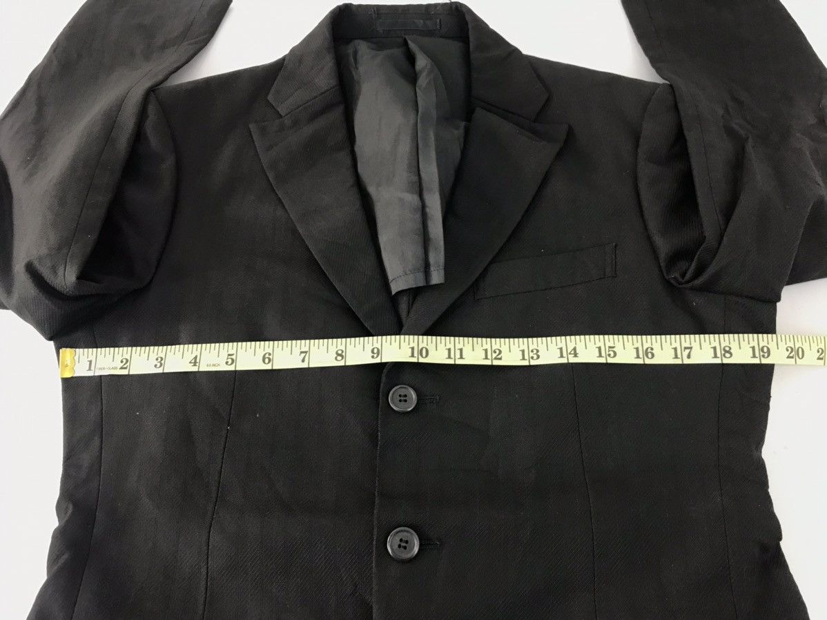 Kansai Yamamoto × Vintage Kansai Yamamoto Homme Jacket Blazer Coat K1115j Size 44R - 9 Thumbnail