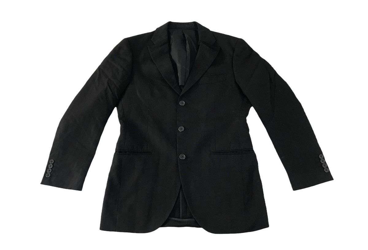 Kansai Yamamoto × Vintage Kansai Yamamoto Homme Jacket Blazer Coat K1115j Size 44R - 1 Thumbnail