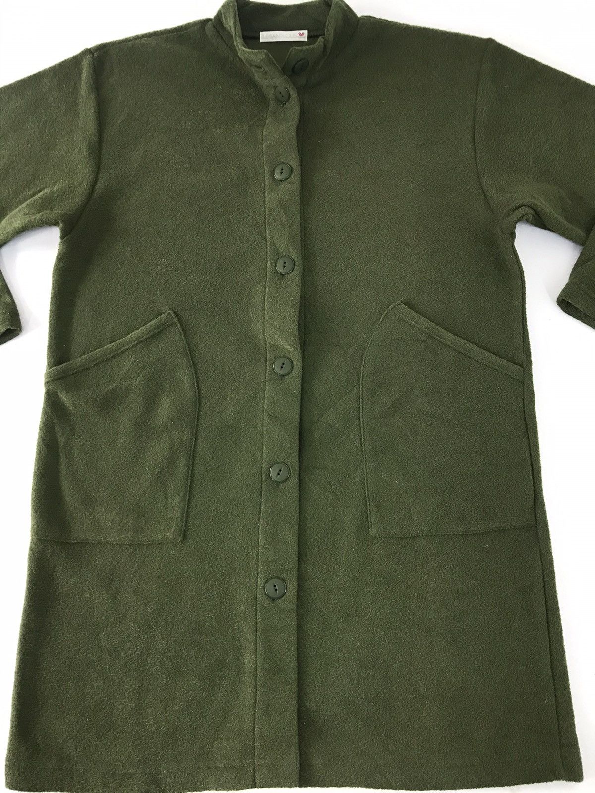 Japanese Brand Ile Saint Louis Long Jacket Coat Parka Wool Button Up K1112j Size US L / EU 52-54 / 3 - 2 Thumbnail