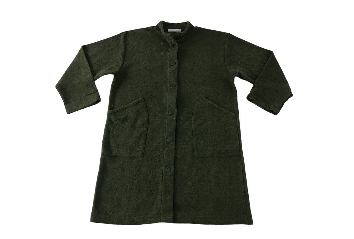 Japanese Brand Ile Saint Louis Long Jacket Coat Parka Wool Button Up K1112j Size US L / EU 52-54 / 3 - 1 Thumbnail