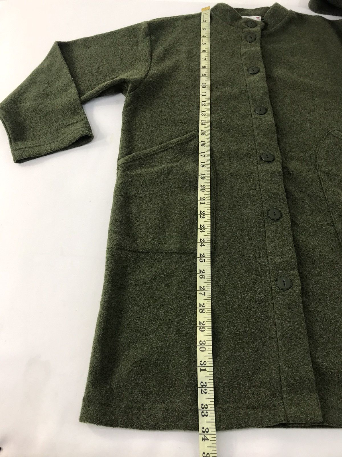 Japanese Brand Ile Saint Louis Long Jacket Coat Parka Wool Button Up K1112j Size US L / EU 52-54 / 3 - 8 Thumbnail